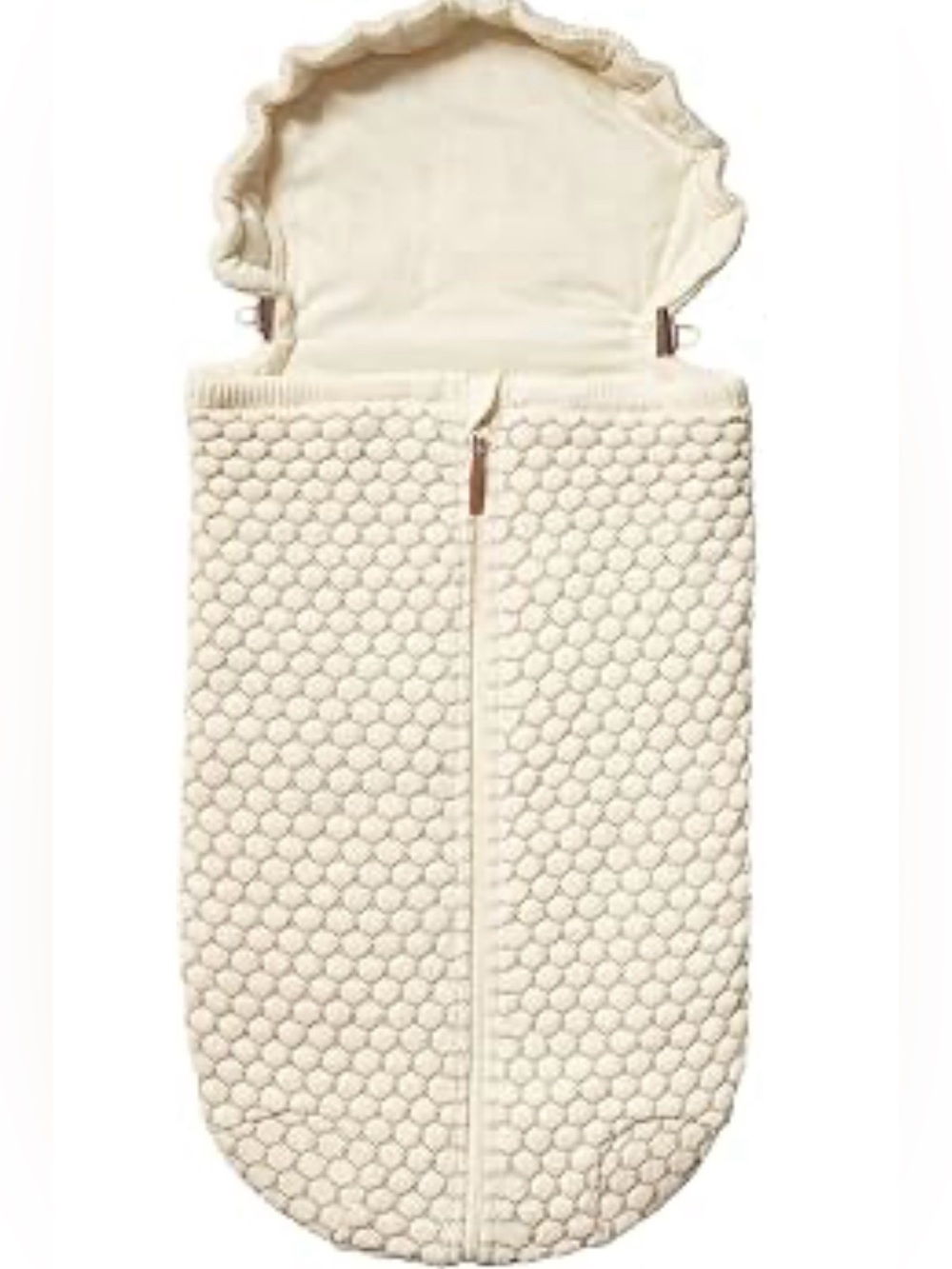 Joolz Essential Honeycomb Nest in Off White for Baby
